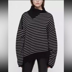 Allsaints Maddie Roll Neck Sweater Size XS/S